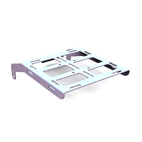 Cargo Rack Luggage Carrier Utility Rear Tail Holder White Powdercoat fits: 93-16 Honda XR650L - Immix Racing - 100-001-white