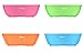 Bakerpan Silicone Bowls for Babies, Toddlers, Camping & Travel Bowls - Set of 4 (Multi)