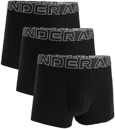 Pack de 3 Bóxers de Algodón Performance para Hombre, Largo de Pierna de 8 cm – Transpirable, Absorbe la Humedad, Tacto Suave, Comodidad Todo el Día