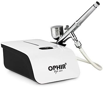 OOFAYZBL OPHIR Airbrush Kit Air Compressor Airbrushing for Makeup System Nail Art