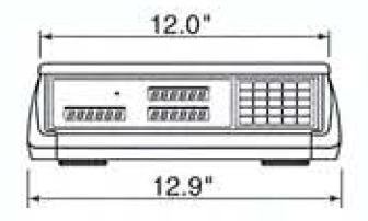CAS S-2000 Jr Price Computing Scale with LCD Display 30 lbs Without Rechargeable Battery - Thumbnail 2