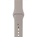 Icesnail Apple Watch Band 38mm 42mm [3 Pieces 2 Length] Soft Silicone Sport Replacement Strap for Apple Watch Series 3 Series 2 Series 1 Sport and Edition All Models, 42mm Pebble
