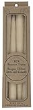 100% Beeswax Taper Candles 9½