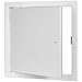NXWVPC Premier 2002 Series Steel Access Door, 8 x 8 Flush Universal Mount, White (Screwdriver Latch)