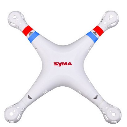 UUMART Bodyshell For Syma X8c Cover Upper And Lower Spare Parts X8w Accessories White UUMART Bodyshell For Syma X8c Cover Upper And Lower Spare Parts X8w Accessories White