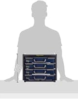 Raaco 136242 HandyBox 55 Portable Storage Unit w/ 4 Assorter 55 Cases view 6