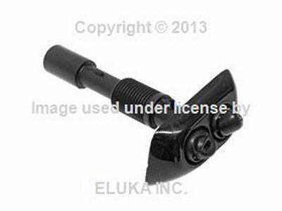 BMW Genuine Headlight Washer Nozzle - Black Left for 740i 740iL 740iLP 750iL 750iLP