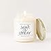 Sweet Water Decor Sugar Cookies Scented Candle - Sugar Cookies, Vanilla, and Buttercream Scented Christmas Candles and Decor for Home - 9oz. Clear Jar Soy Candle, Made in the USA
