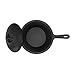 Zelancio Cookware 2.5-Quart Pre-Seasoned Non-Enameled Baked Bean Sauce Pot with Lid
