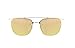 SojoS Vision Fashion Metal Frame Flat Lens Sunglasses UV400 Sun Glasses SJ1043 With Gold Frame/Pink Lens