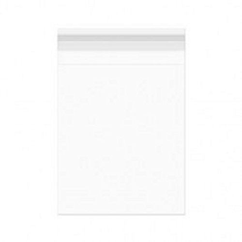ClearBags 16-7/16" x 20-1/8" Crystal Clear, Protective Polypropylene Storage Bags, with Flap, 100 Bags