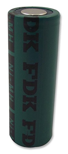 SANYO HR-AU Rechargeable Battery, Twicell, Single Cell, Nickel Metal Hydride, 2700 mAh, 1.2 V, A