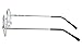 Agstum Small Round Non-Prescription Eyeglasses Frame Clear Lens 37mm (X-small Size) (Silver, Non-Prescription Clear Lens)