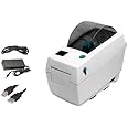 Zebra LP2824 Barcode Label Printer, Direct Thermal, USB Interface, 2 Inch, EPL Only (Not Plus), with Power Supply (Renewed)