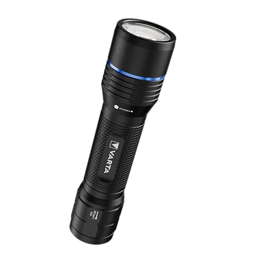 VARTA Tactical LED Torch, Night Cutter Pro F20R, 1000 lm, IP67