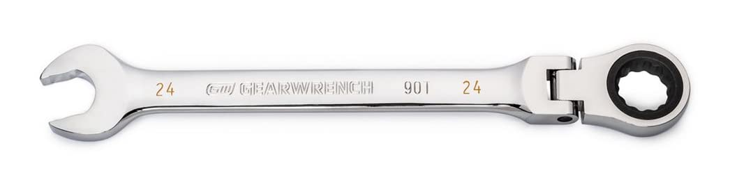GEARWRENCH 24mm 4 Degree Swing Arch 12 Point Flex