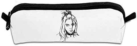 Pencil Case, Bil-Lie Stick Figure Pencil Pen Case Pouch Box School Organizer Makeup Cosmetic Bag