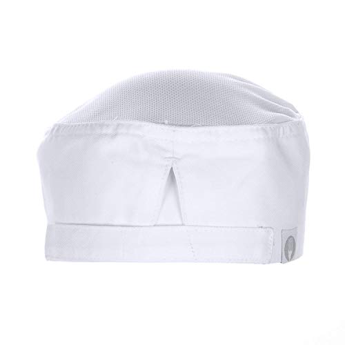 Chef Works Unisex Cool Vent Chef Beanie, White One Size Chef Works Unisex Cool Vent Chef Beanie, White One Size