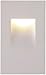CLOUDY BAY 120V Dimmable LED Step Light,Vertical,3000K Warm White 3W,Stairway Stair Light,White Finish