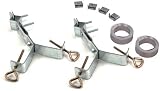 Easy Up Chimney Mount with Stainless Steel Straps - EZ 29-36S TV Antenna Mast Bracket