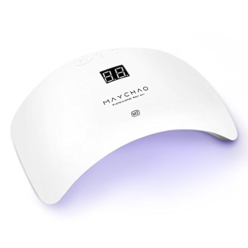 MAYCHAO M2 UV Nail Lamp Led Nail Dryer For Gel Nail Polish 30s/60s/99s & LCD Display