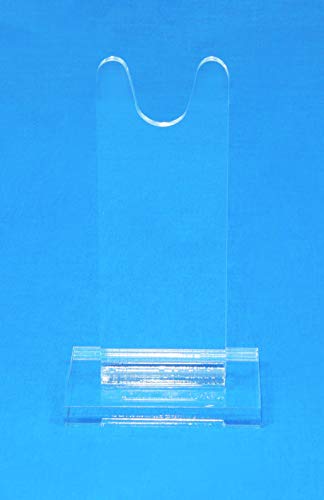 Sword Stands for Antique and Vintage Swords for Displays and Shows. SOLD AS SINGLE UNITS for Mixing Sizes. (usually pick 2) Clear Acrylic. SWS-6 (6 inch)
