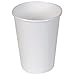 Dixie 8 oz Paper Coffee Cups By GP PRO, White, 1000 Count (50 Disposable Cups Per Sleeve, 20 Sleeves Per Case), 2338W