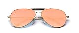 GAMT Flat Metal Frames UV400 Sunglasses Brand Design