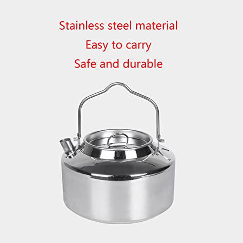 Portable Outdoor Camping Tea-Kettle 1200ml Compact-Lightweight