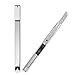 Bonsaii M8701 Retractable Utility Stainless Steel Knife, Set of 5,Portable Small Snap off Cutter, Safety for Office/Home/Arts Crafts/Hobby to Cut Paper/Cardboard/Box/Tape/Wallpaper