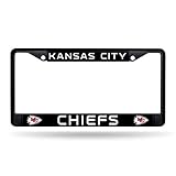 Rico Industries Chiefs Black Chrome Frame