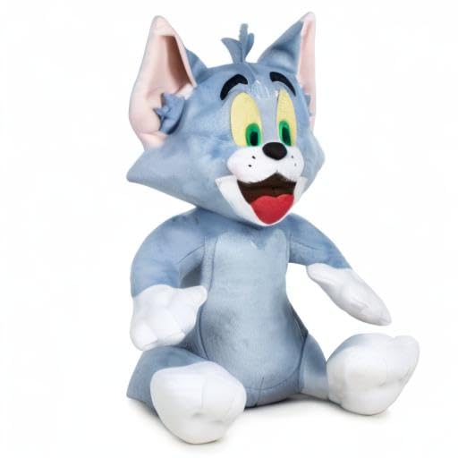 Teddys Rothenburg Kuscheltier Kater Tom von Tom und Jerry 20 cm blaugrau Plüschkater 4