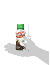 Boost High Protein Complete Nutritional Drink, Rich Chocolate, 8 fl oz Bottle, 12 Pack