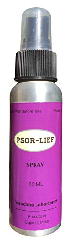 Psor-Lief Eczema & Psoriasis Spray For Dry Irritated Skin Itch Relief and Dermatitis Zinc Pyrithione (ZnP) Formula Promotes Healing and Calms Redness Rash and Itching Fast (60 ml / 2.54 fl oz. Trial)