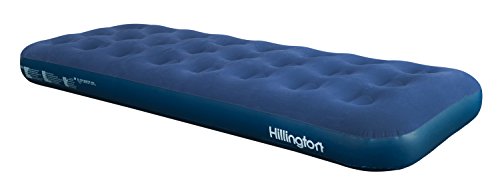 [- NEW INFLATABLE FLOCKED AIR BED AIRBED MATTRESS CAMPING INDOOR OUTDOOR  -]