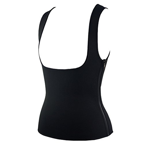 ValentinA Womens Slimming Sweat Vest Hot Neoprene Shirt Body Shapers for Weight Loss