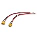 Allytech RA0053 Female and Male XT60 W/16awg Silicon Wire 10cm Connectors for Most RC Cars Trucks and Drone Builds