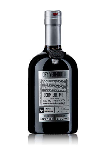 Schmiede Mut Dry Vermouth, Riesling Wermut (0,5l | 19,5% vol.) – Bild 3