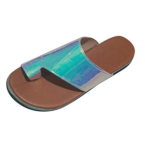 2019 New Women Comfy Platform Toe Ring Wedge Sandals Shoes Summer Beach Travel Shoes Comfortable Flip Flop Shoes