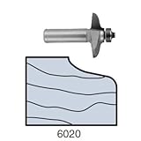 Whiteside 6020 Door Edge Bit CT 1-9//16 LD 3/8 CL 1/2 SH 2 FL
