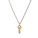QXFQJT Friendship Key Pendant Chain Necklace with Message Card Gift Card (Key)