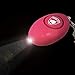 Guard Dog Security Personal Alarm, 120DB Emergency Self-Defense Security Alarm Keychain with LED Light, Ideal for Women Kids Elders Men and Students, Batteries Included (LR44)