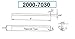 HHIP 2000-7030 3/32 x 11/16 x 5 Inch 8% Cobalt P3N Style Parallel Type Cut-Off Blade (Pack of 1)