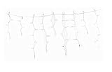 Holiday Living 300 Count Clear Icicle Lights, White Wire, 20 Feet, Style 0003752