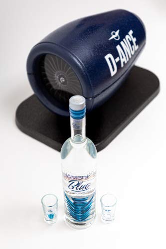 AIR HAMBURG Turbinen-Modell mit Hamburg Blue Premium Vodka als Geschenkset – Bild 5
