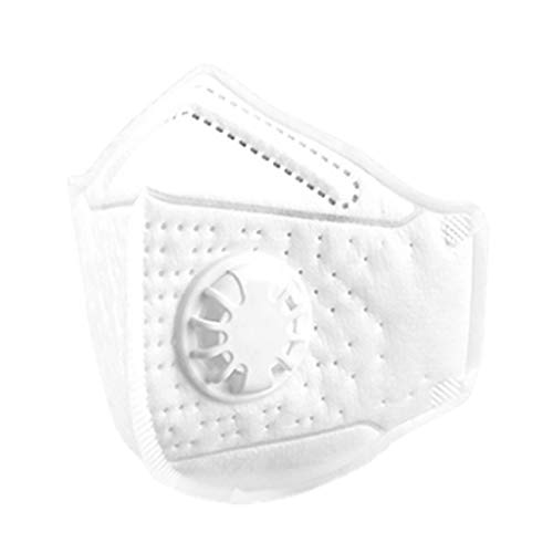 Kshion 12/24/48pc Particle Face Masks N95 Particulate Respirator Masks with Valve Kids PM2.5 Dust mask Against Dust, Pollen (24)