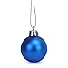 Asvert 24ct Christmas Ball Ornaments Shatterproof Tree Ball for Holiday Wedding Party Decoration 1.57” (Blue)