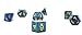 DND Dice Sets Polyhedral 7-Die Dice Peacock Dice for Dungeons and Dragons Tabletop Games Dice