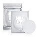 LAPCOS Milk Feel Exfoliating and Cleansing Pads Clear Acne Prone Skin, Nourishing for Improved Skin Texture, Single Scrub (10-Pack)