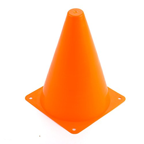 Faswin Indoor/Outdoor Agility Cones Sports Soccer Flexible Cone Sets, Assorted Colors, 24/Set - Thumbnail 2